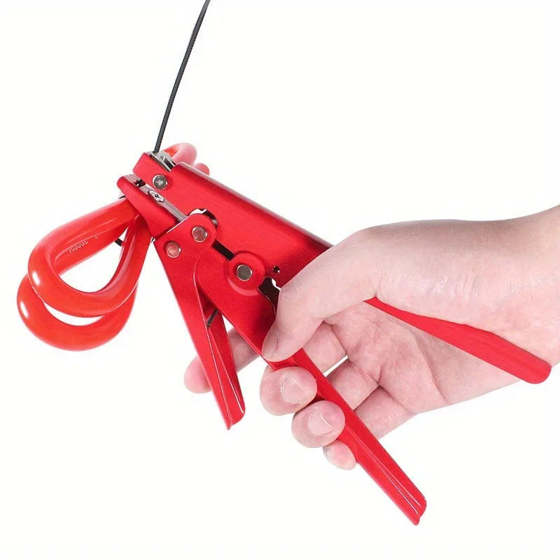 Cable Tie Gun Tool – 2.4–9mm Nylon Ties, Tensions & Cuts Cable Tie Gun Babs