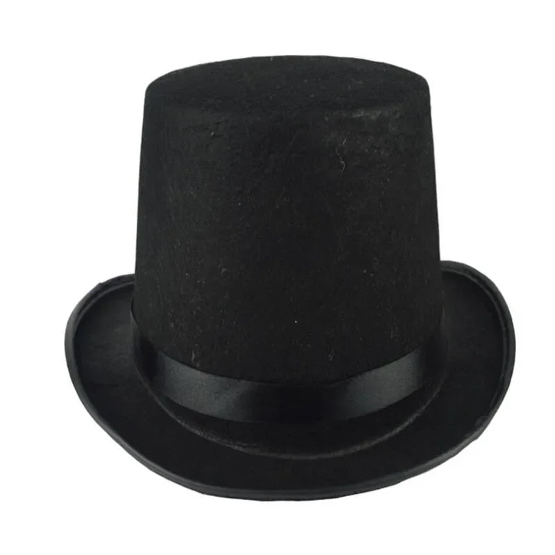 Black Magician Top Hat for Kids & Adults – Party & Cosplay Costume Party Hat Babs
