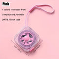 Mini Soft Tape Measure 2M/6Ft – Locking, Dual Scale, Portable Soft Tape Measure Babs Pink