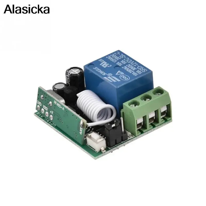 DC 12V Single Channel RF Wireless Relay Switch Kit RF Relay Switch Kit Babs