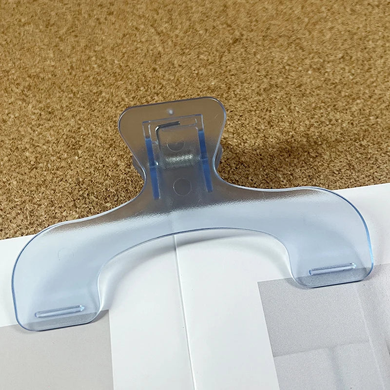 Frosted Transparent Book Page Holder Clip | Kawaii Desk Accessory Book Page Holder Clip Babs A6