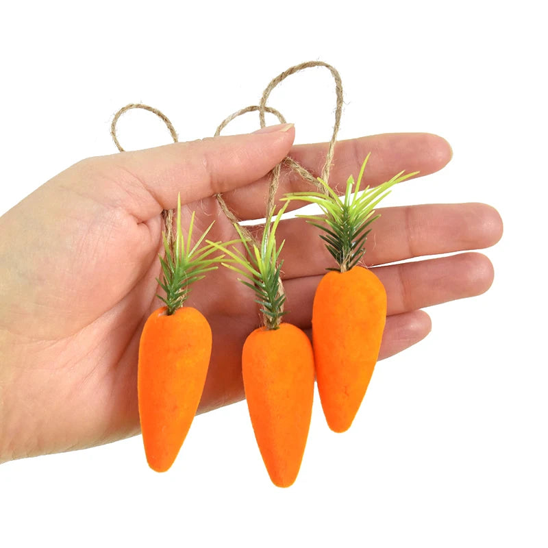 Easter Foam Carrot Hanging Ornaments 10/20pcs – Party Decor Easter Hanging Ornaments Babs