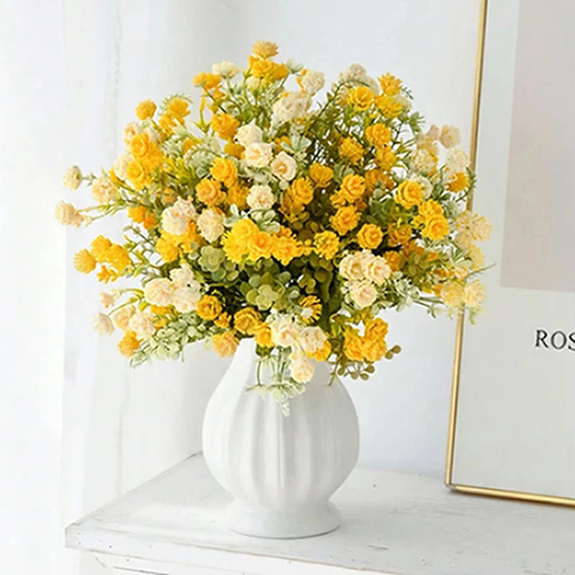 Silk Artificial Rose Bouquet for Wedding & Home Décor Artificial Flower Bouquet Babs