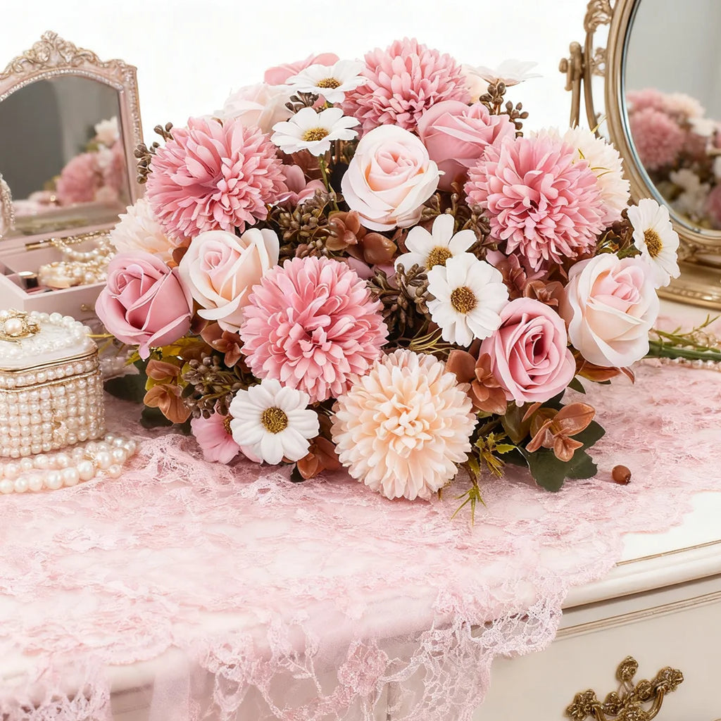 Artificial Silk Chrysanthemum Flowers – DIY Home & Wedding Decor Artificial Silk Flowers Babs
