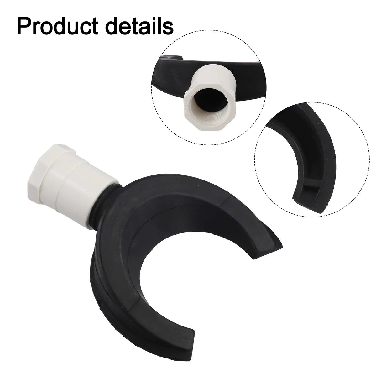 110mm PVC Rainwater Collector Head – Drain Pipe Accessory Rainwater Collector Babs