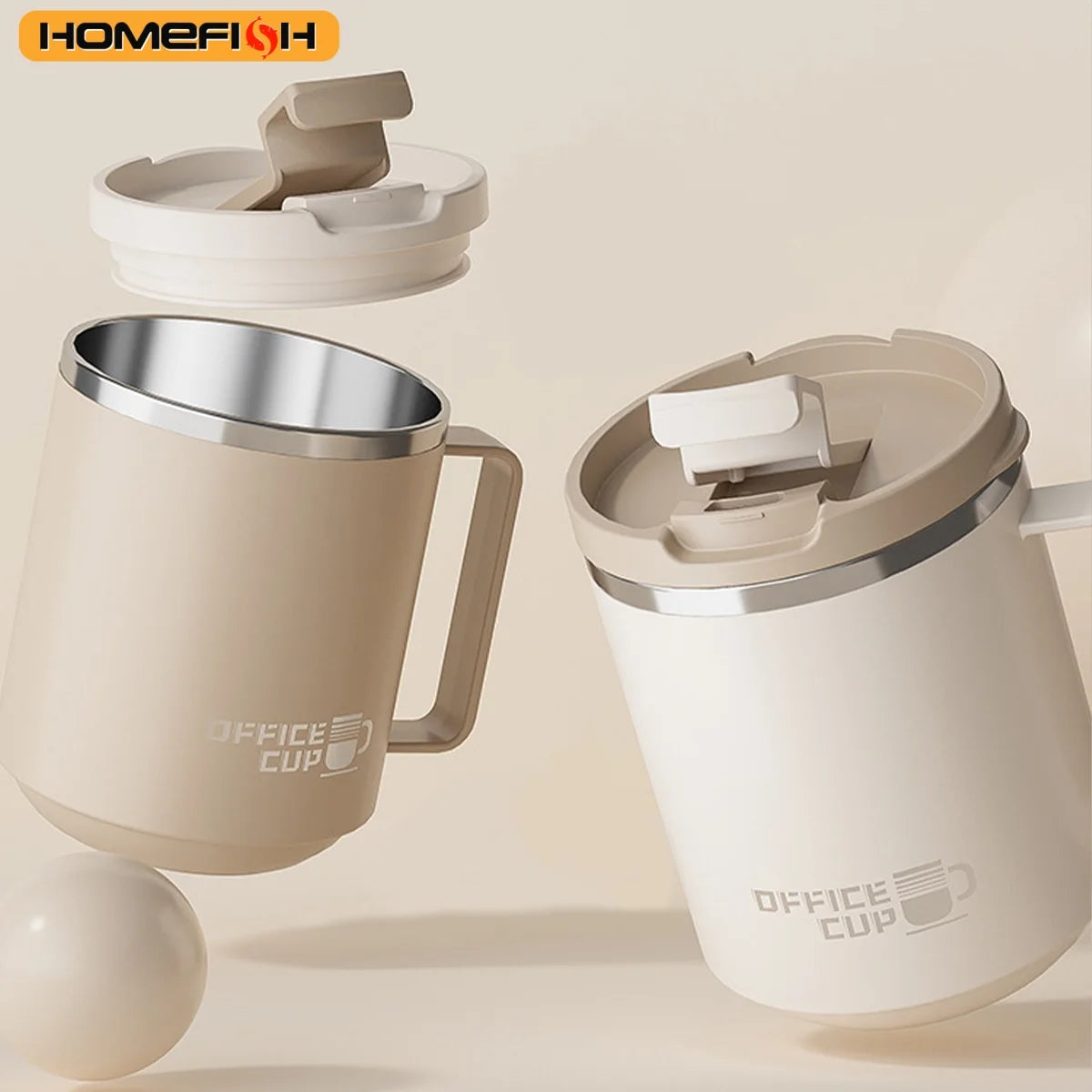 Double Wall Stainless Steel Travel Mug – Leak-Proof & Insulated Insulated Travel Mug Babs