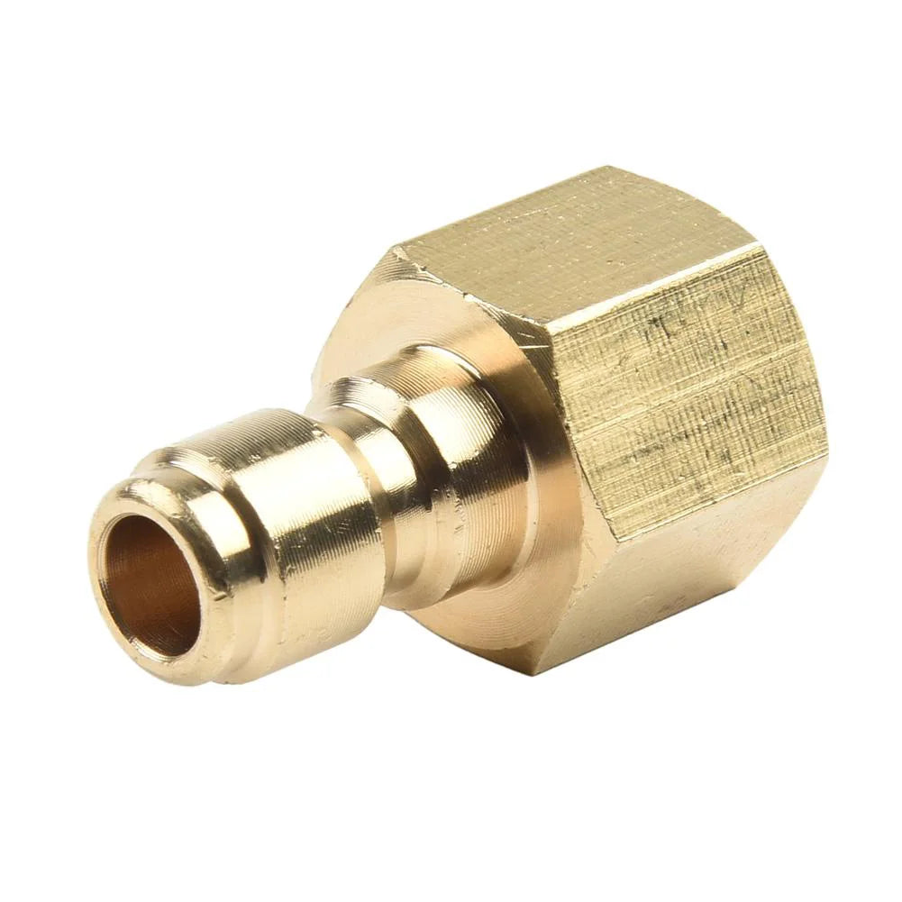 1/4" Quick Release Pressure Washer Connector Coupler Fitting Hose Coupler Fitting Babs