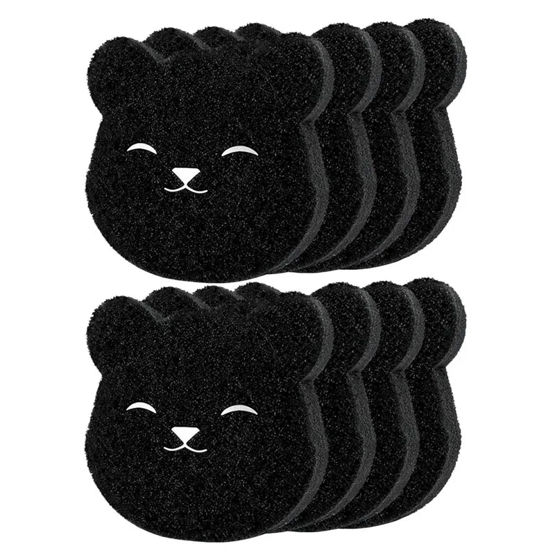 64pcs Bear Laundry Balls – Lint & Pet Hair Catcher Sponge Laundry Lint Remover Babs 8pcs