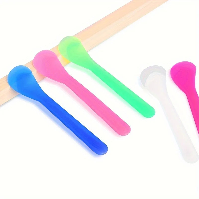 Colored Plastic Cosmetic Spatula – Mask & Cream Applicator Cosmetic Spatula Babs