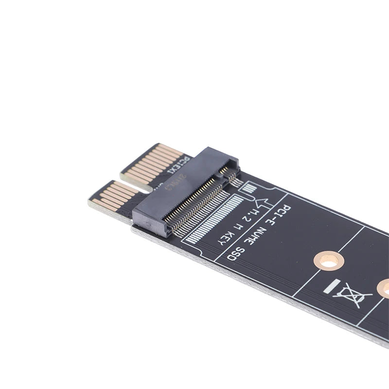 PCIe X1 to M.2 NVMe SSD Adapter – M Key Riser Card SSD Adapter Card Babs Onesize