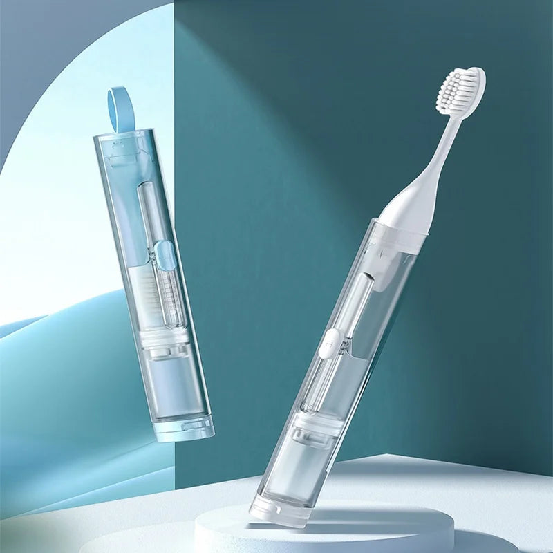 Portable Folding Travel Toothbrush Kit – Compact for Camping Travel Toothbrush Kit Babs