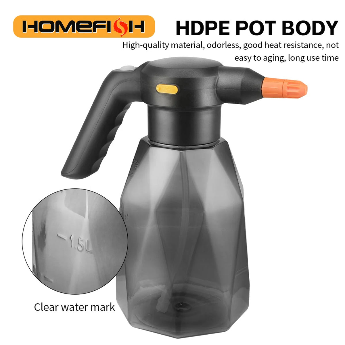 2L Rechargeable Electric Handheld Garden Sprayer & Mister Electric Garden Sprayer Babs