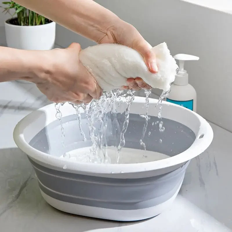 Collapsible Wash Basin – Foldable Plastic Tub for Laundry & Camping Collapsible Wash Basin Babs