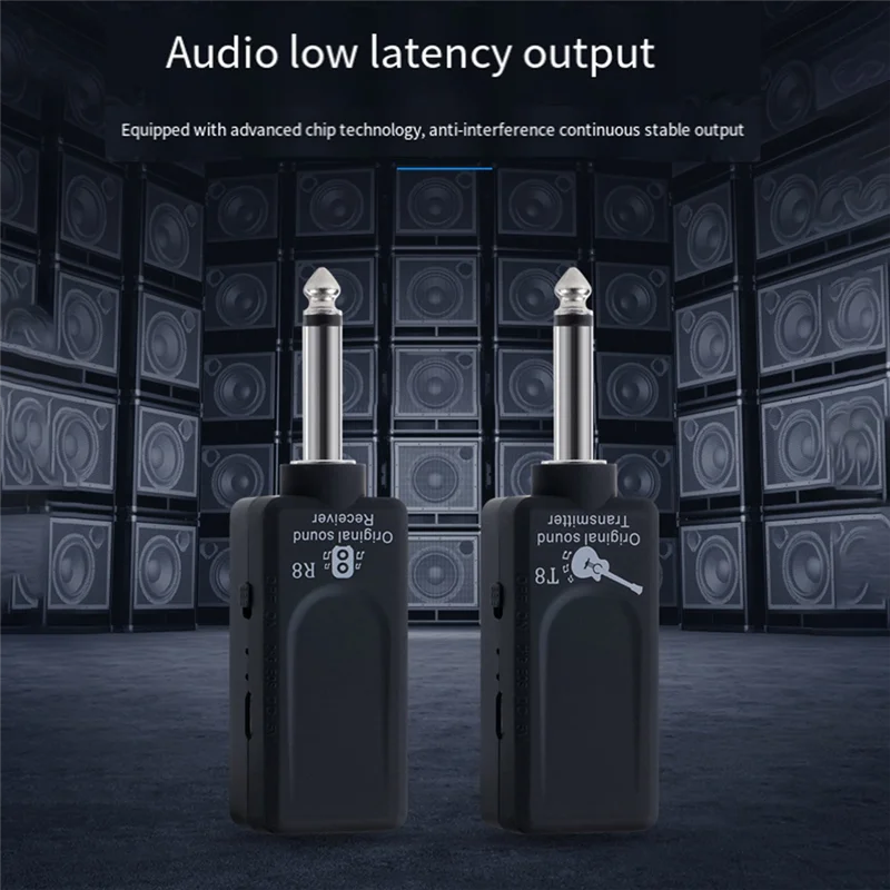 Wireless Audio Transceiver for Guitar, Bass & Saxophone Wireless Audio Transceiver Babs