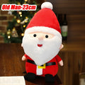 Santa Claus Plush Doll – Snowman & Reindeer Christmas Toy Christmas Plush Doll Babs Old man 23cm