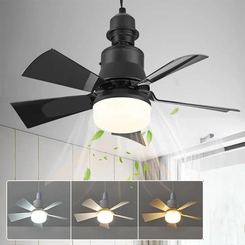 Modern LED Ceiling Fan Light with Remote Control | Dimmable LED Ceiling Fan Light Babs