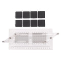 Eyeglass Frame Tester – Pupil Height & Parallelism Ruler Optical Measuring Ruler Babs Transparent NONE