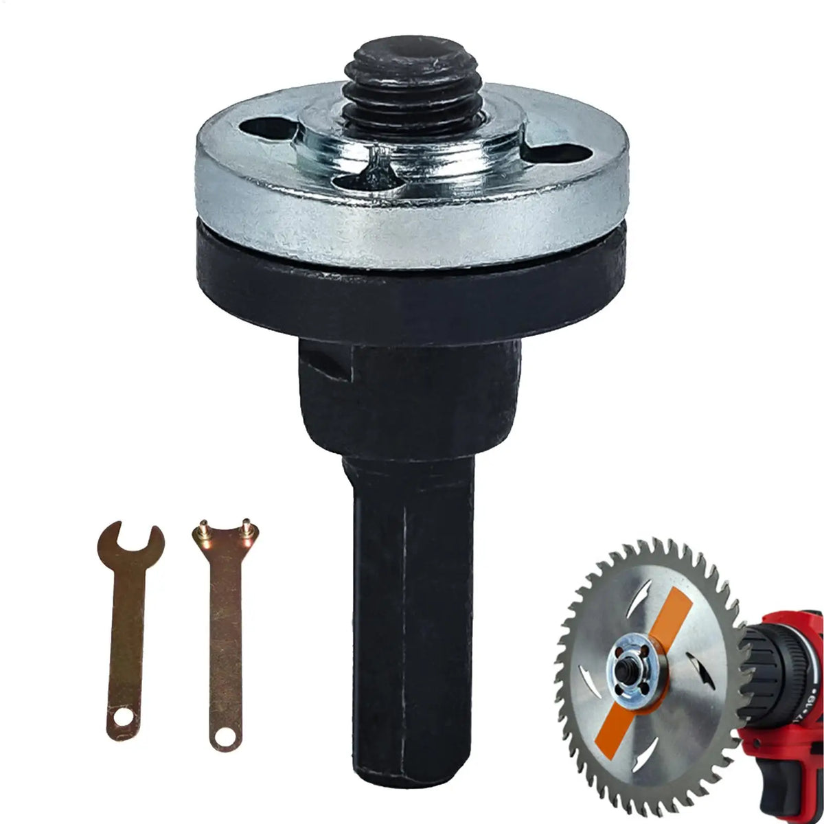 Drill to Angle Grinder Adapter – Cutting & Polishing Set Grinder Adapter Set Babs