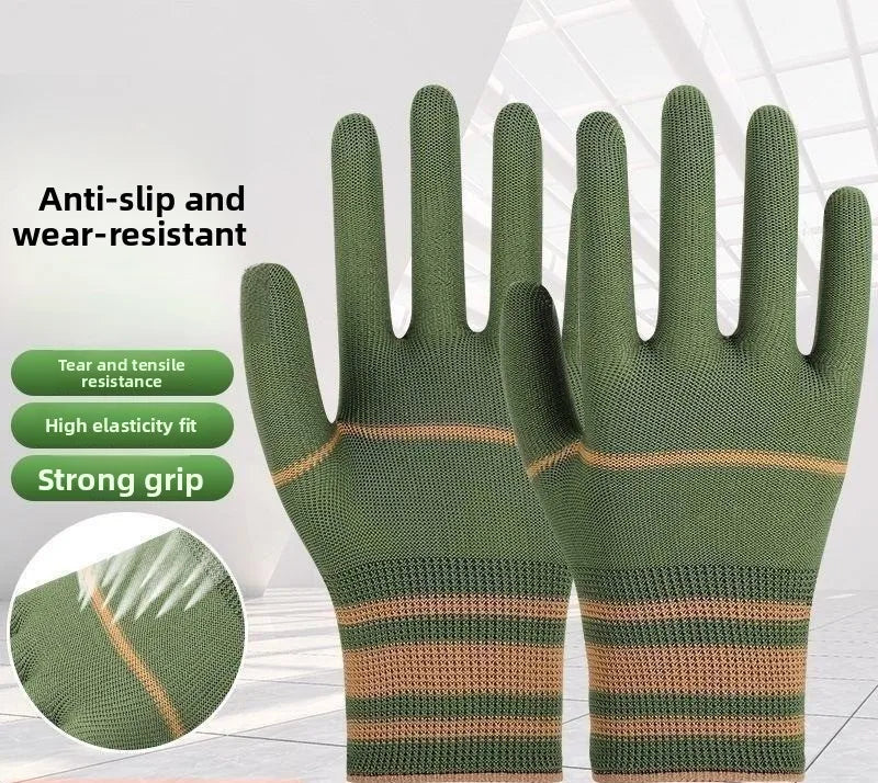 Breathable Nylon Work Gloves – Moisture-Wicking for Men & Women Work Gloves Babs