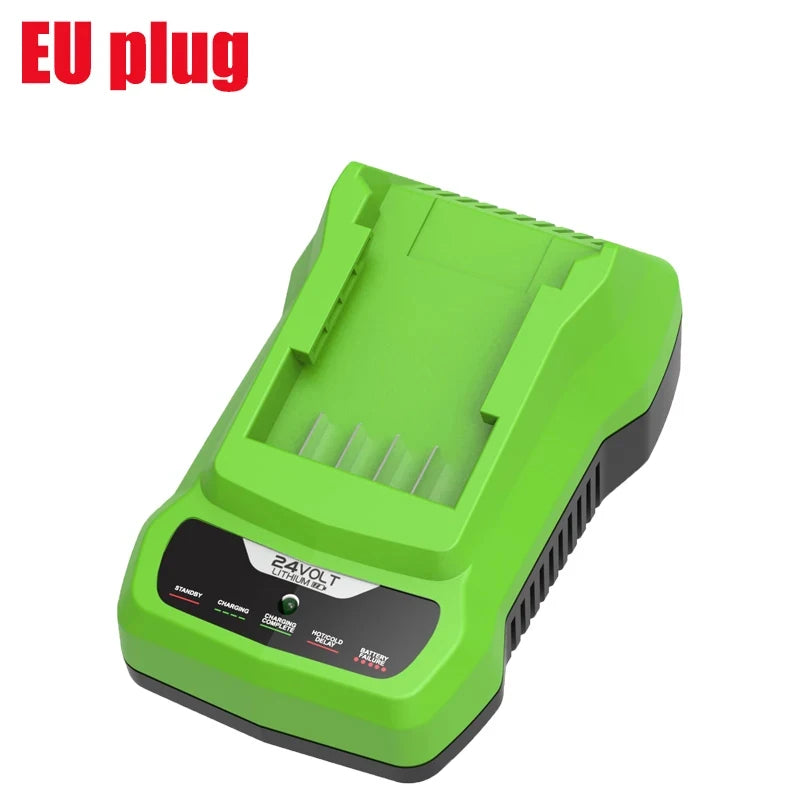 24V Fast Charger for Greenworks BAG708 29842 Lithium-Ion Batteries Battery Charger Babs EU plug