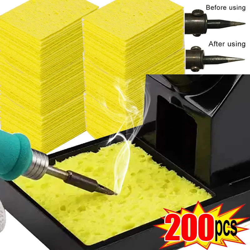 Soldering Iron Tip Cleaning Sponges – 5 to 200 Pack Soldering Tip Cleaner Babs