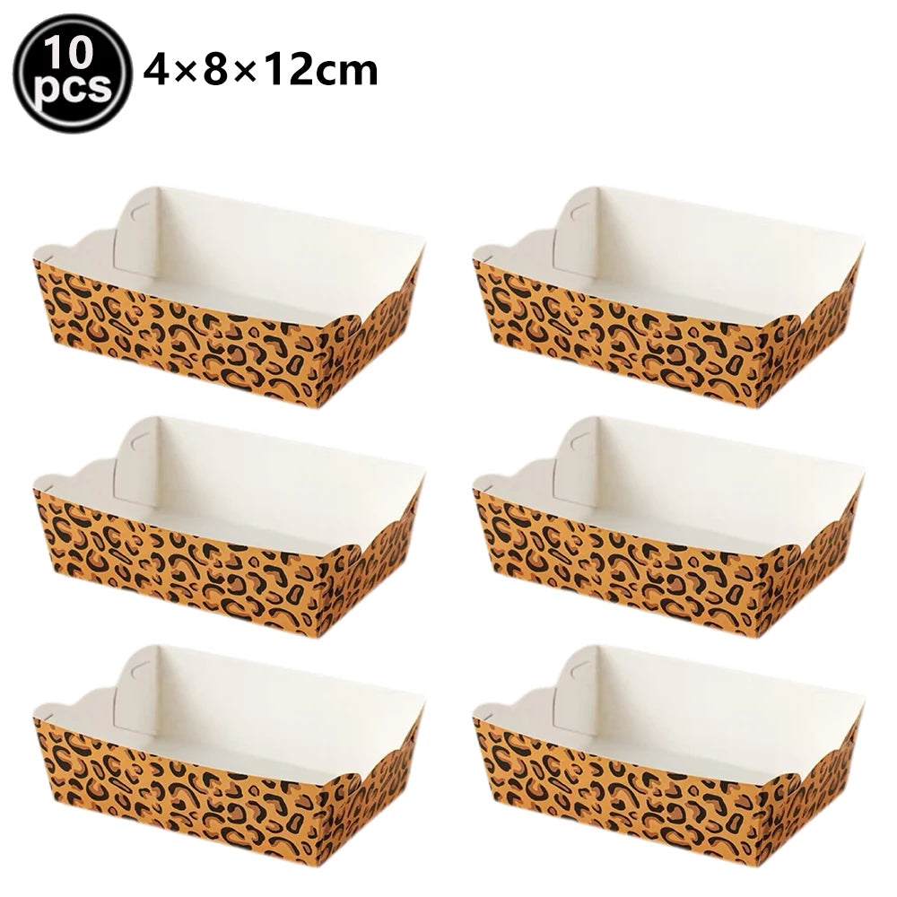 Leopard Print Birthday Banner & Balloon Party Decor Set Party Decoration Set Babs MULTI
