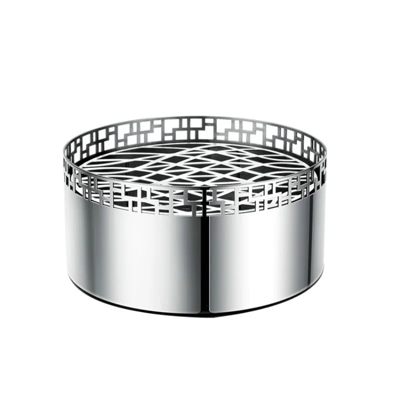 Stainless Steel Round Vase | Modern Minimalist Home Décor Decorative Vase Babs Large