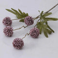 Artificial Silk Chrysanthemum Flowers – Home & Wedding Décor Artificial Silk Flowers Babs PURPLE 1 pc