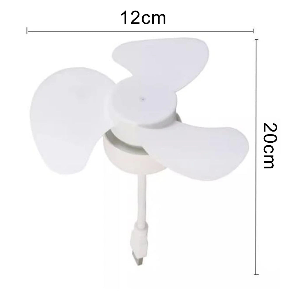 14cm USB Flexible Mini Fan – Quiet Portable Fan for Laptop & Desk USB Mini Fan Babs