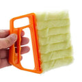 Multi-Functional Blind & Fan Gap Cleaning Brush Tool Blind Cleaning Brush Babs yellow