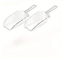 2-Pack Multi-Purpose Clear Scoops – Kitchen, Bar & Party Kitchen Scoop Set Babs 2pcs