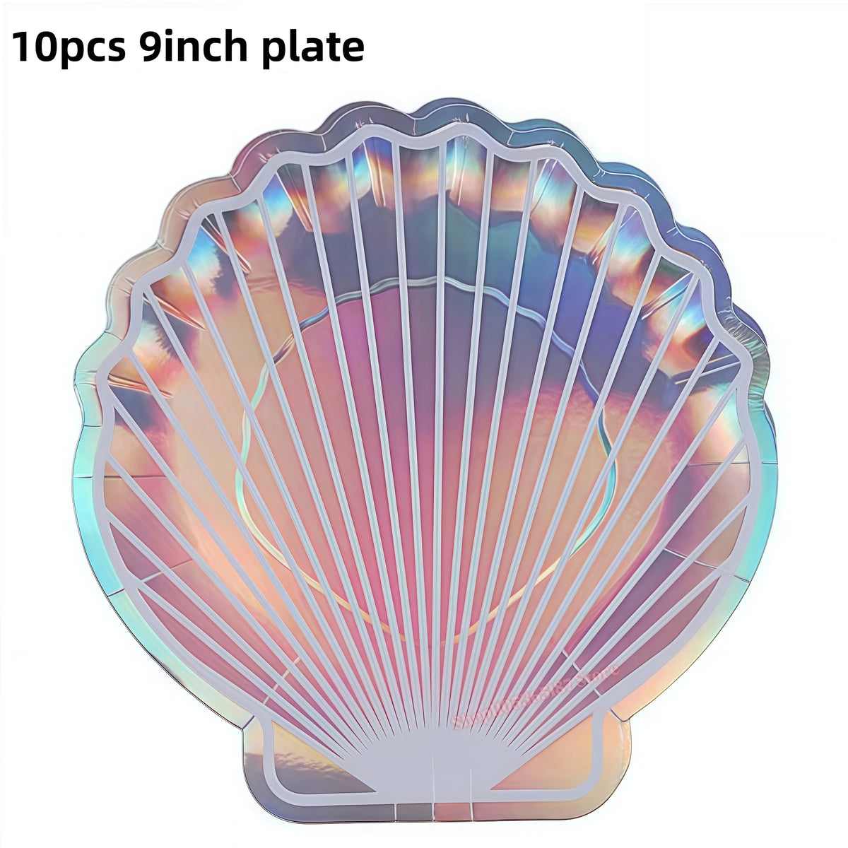 Mermaid Birthday Party Decorations Set – Plates, Cups & More Party Decoration Set Babs 10pcs 9inch Plates 2 others