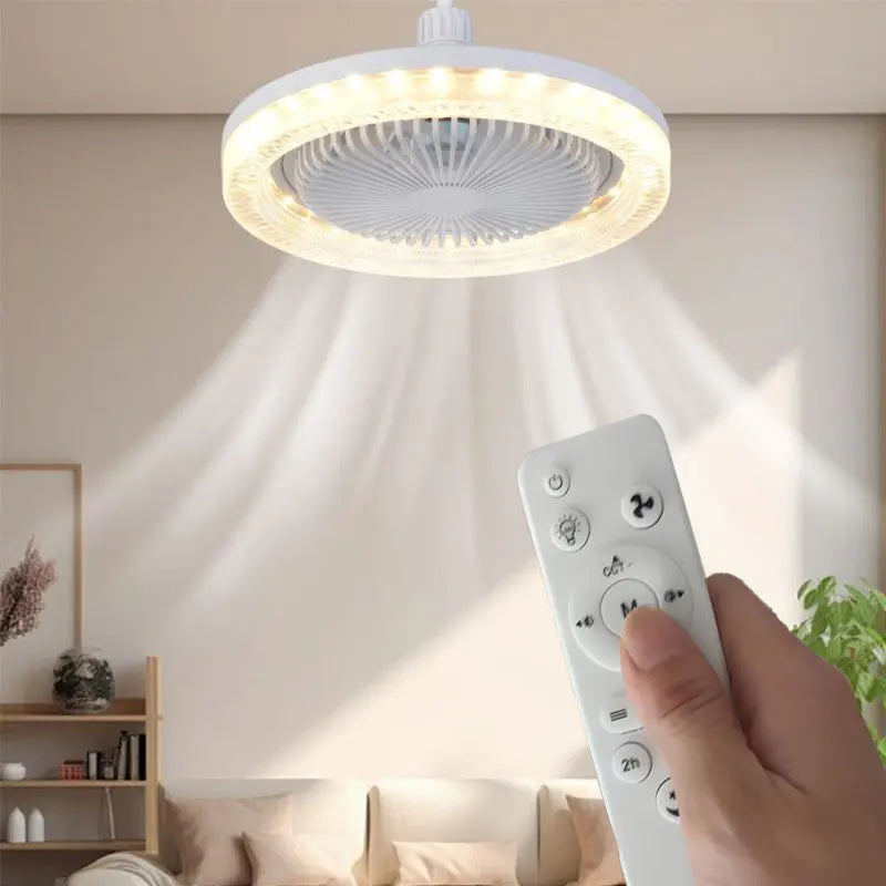 E27 LED Ceiling Fan with Remote – Dimmable & Silent LED Ceiling Fan Babs