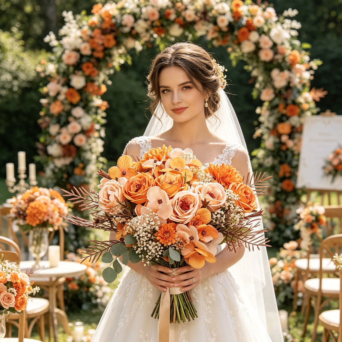Silk Rose Artificial Flowers – Bridal Bouquet & Home Décor Artificial Silk Flowers Babs