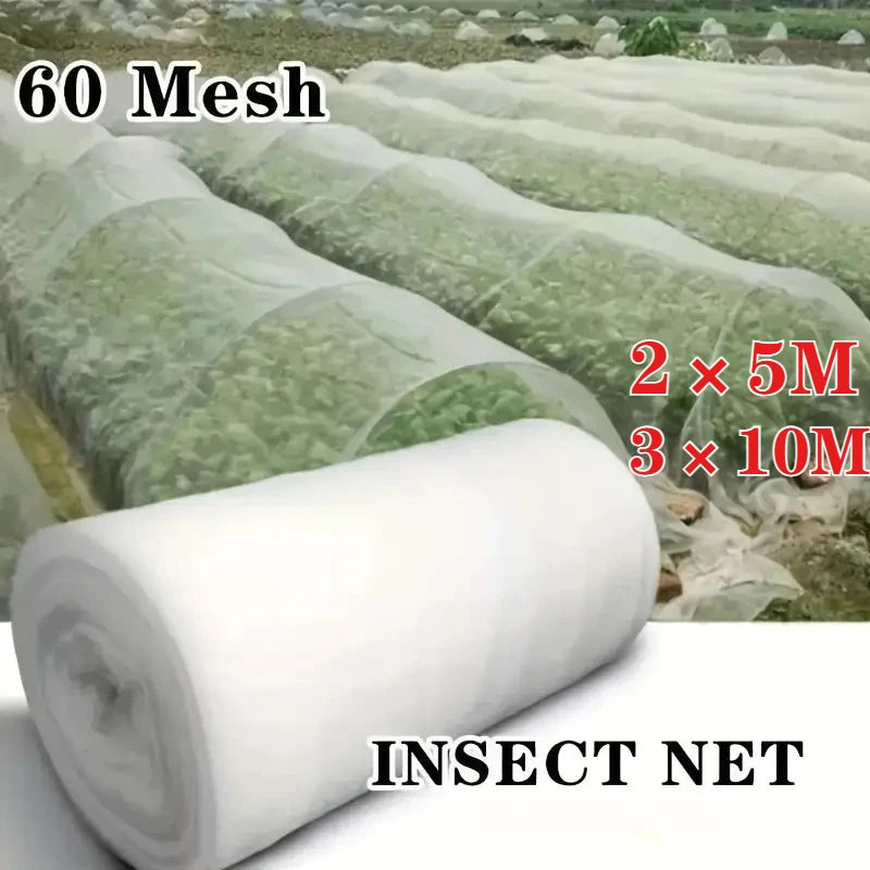 60 Mesh Garden Insect Netting – Plant & Vegetable Protective Net Garden Insect Netting Babs