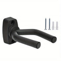 Black Guitar Wall Hanger Hook – All Guitars, Bass & Ukulele Guitar Wall Hanger Babs Black