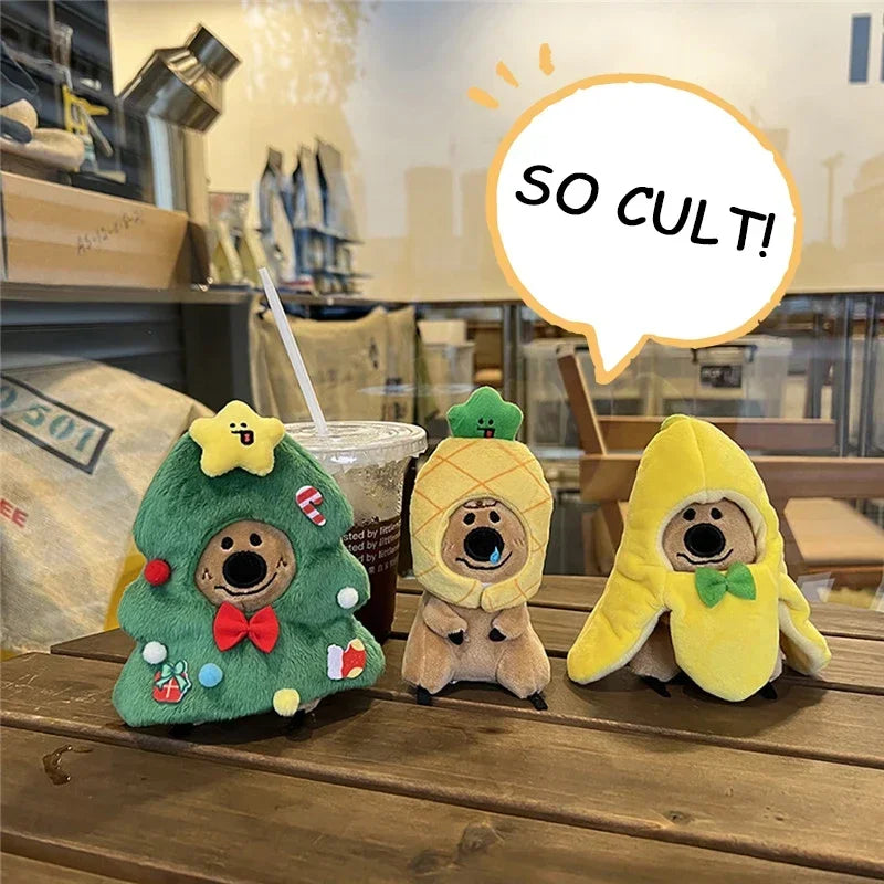 Plush Animal Hood Keychain DIY Craft Kit – Holiday Gift DIY Plush Craft Kit Babs