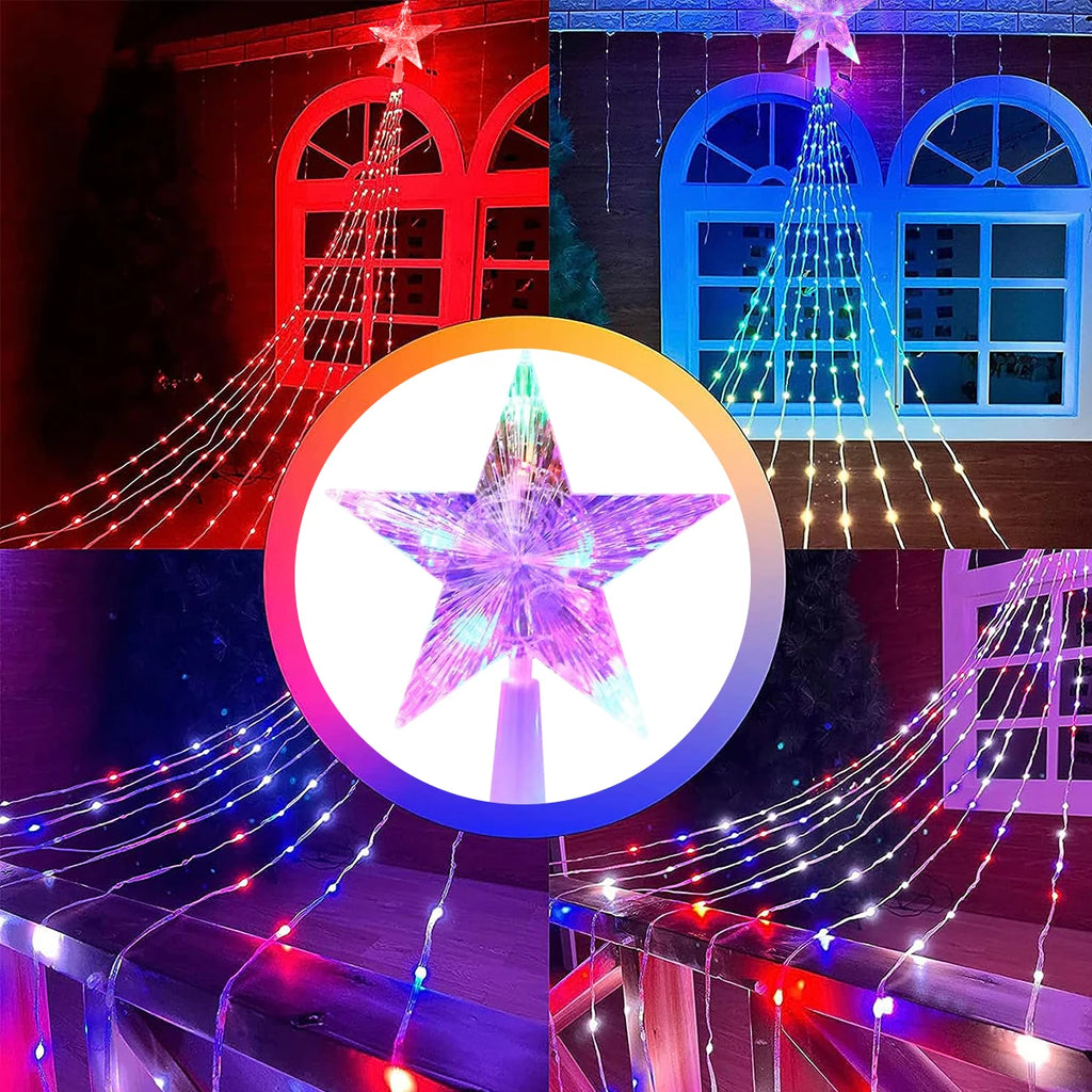 Solar LED Christmas String Lights – Outdoor Star Décor 2025 Solar Christmas Lights Babs
