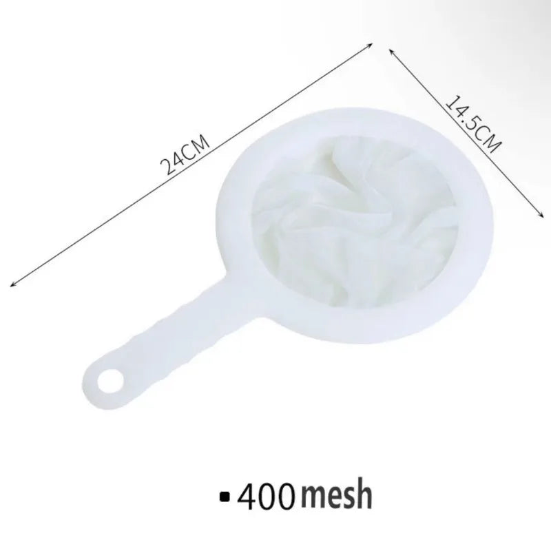 Super Fine Mesh Strainer – Soy Milk, Juice & Pulp Separator Kitchen Mesh Strainer Babs