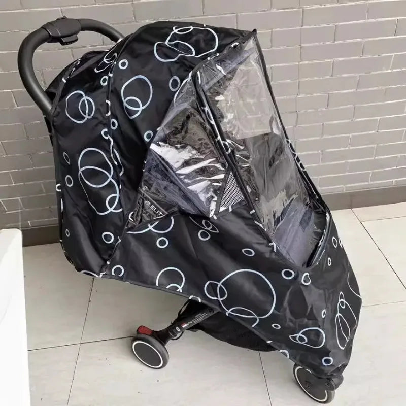 Baby Stroller Rain Cover – Windproof Protective Raincoat Stroller Rain Cover Babs