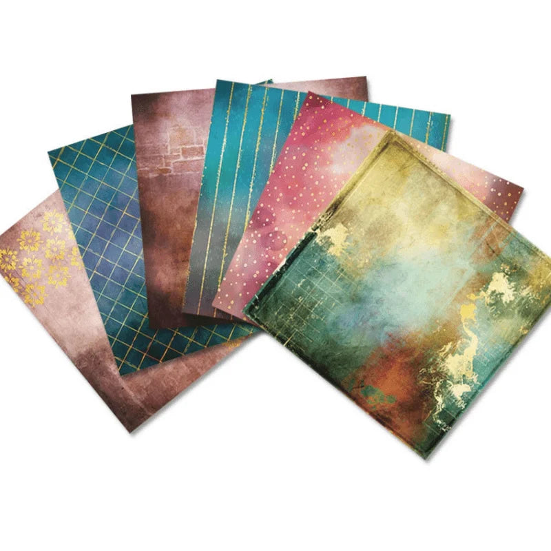 24-Sheet Craft Paper Pad – Scrapbooking, Origami & Card Making Craft Paper Pad Babs