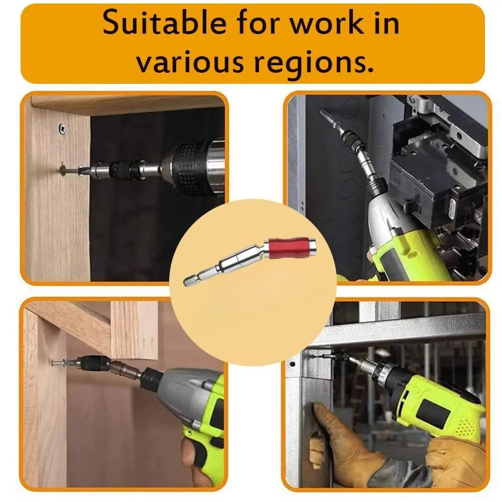 360° Flexible Drill Bit Extension | Swivel Angle Driver Drill Bit Extension Babs