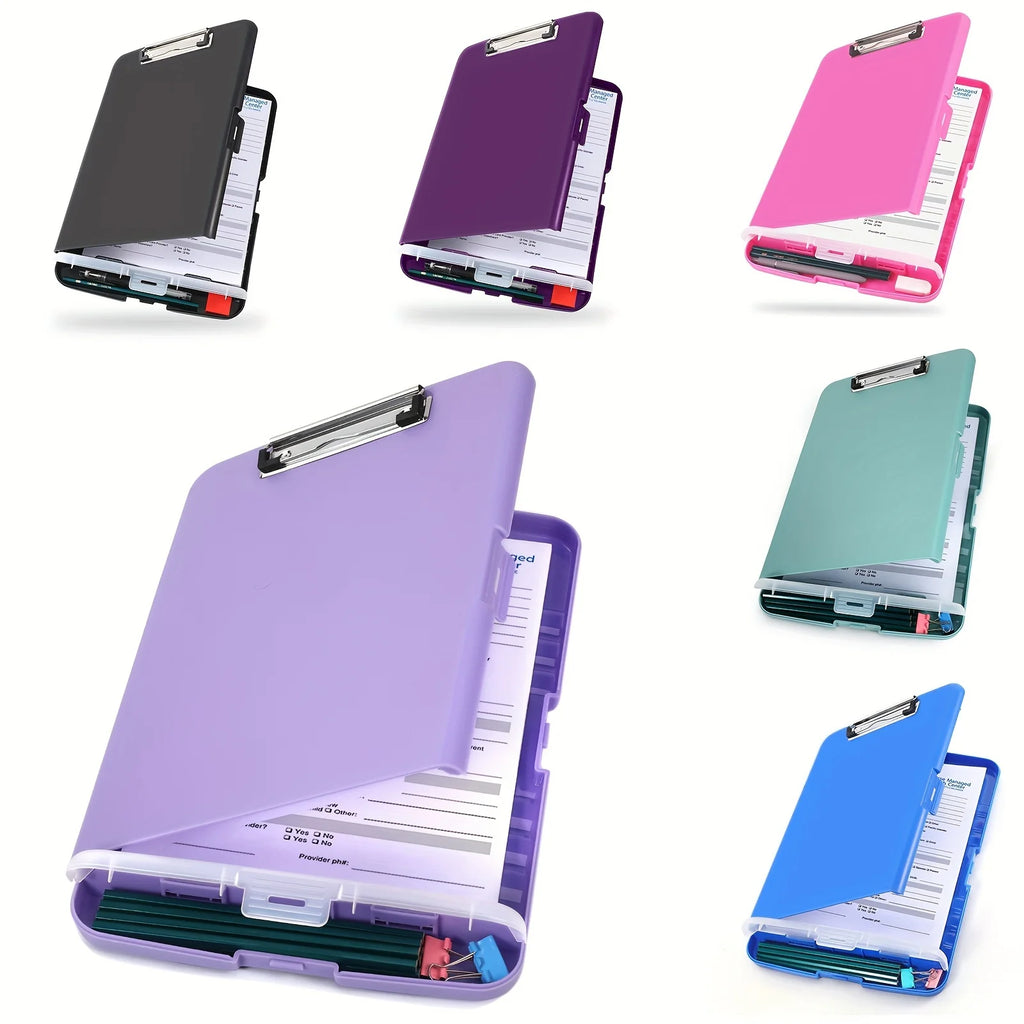 High Capacity Clipboard with Pen Holder – Document Organizer Clipboard Organizer Babs