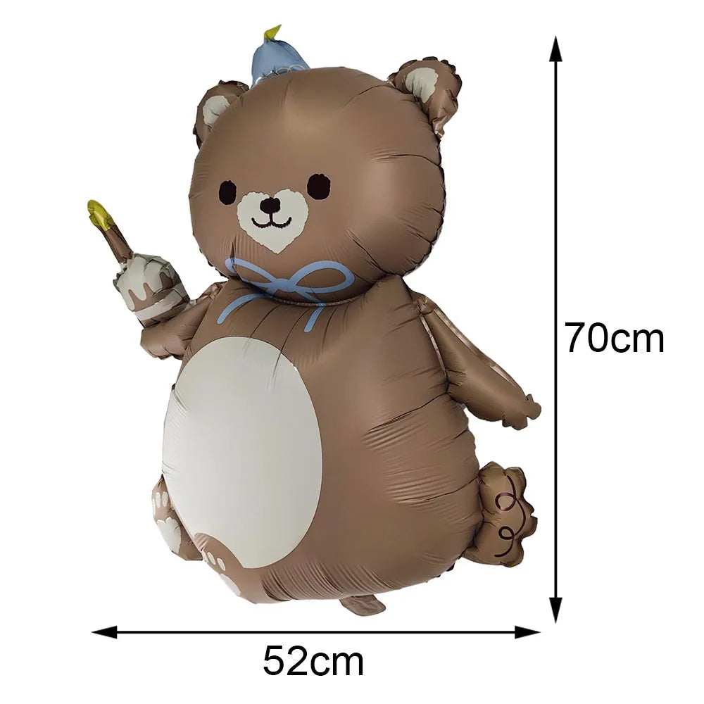 Teddy Bear Party Supplies – Plates, Napkins, Balloon & Decor Party Supplies Set Babs