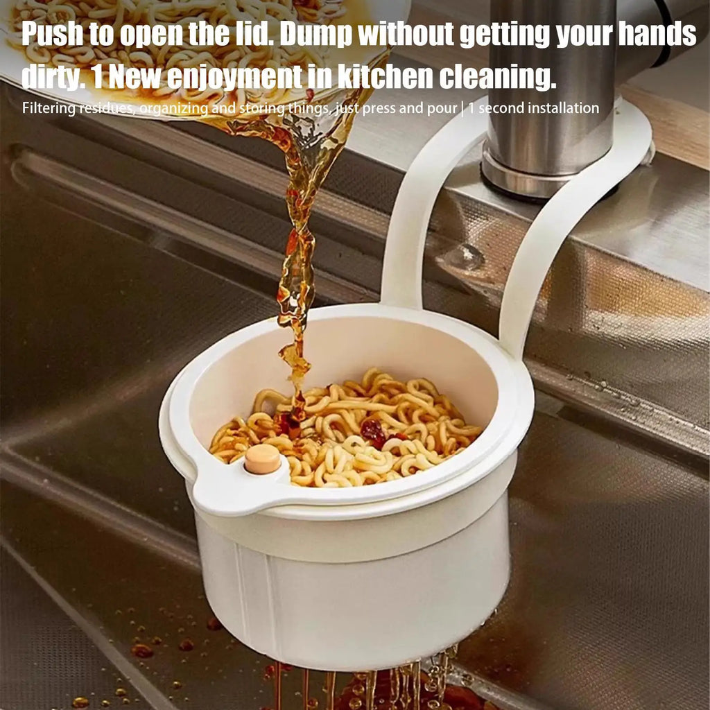 Kitchen Sink Hanging Strainer Basket – Detachable Drain Filter Kitchen Sink Strainer Babs