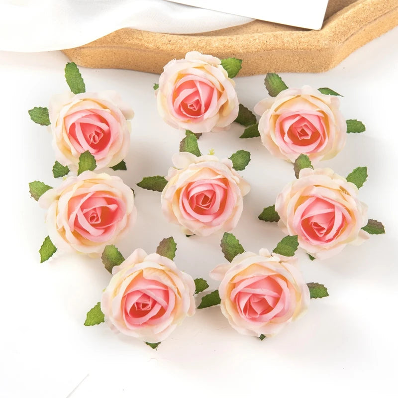 Silk Rose Artificial Flowers for Wedding, Wreath & Home Décor Artificial Silk Flowers Babs color 8 40 pcs