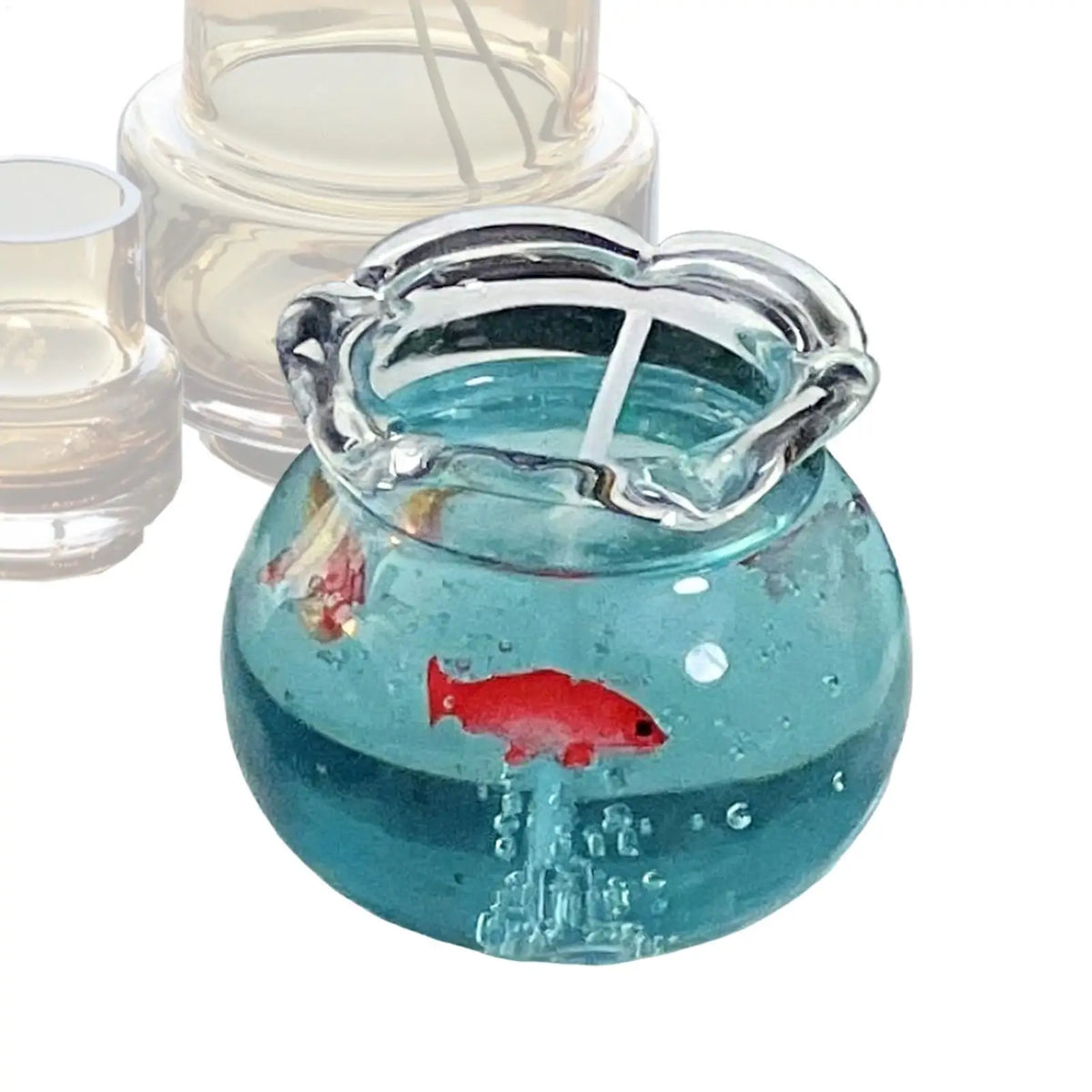 Mini Bubble Fish Tank Scented Candle – Jelly Wax Home Decor Scented Decorative Candle Babs