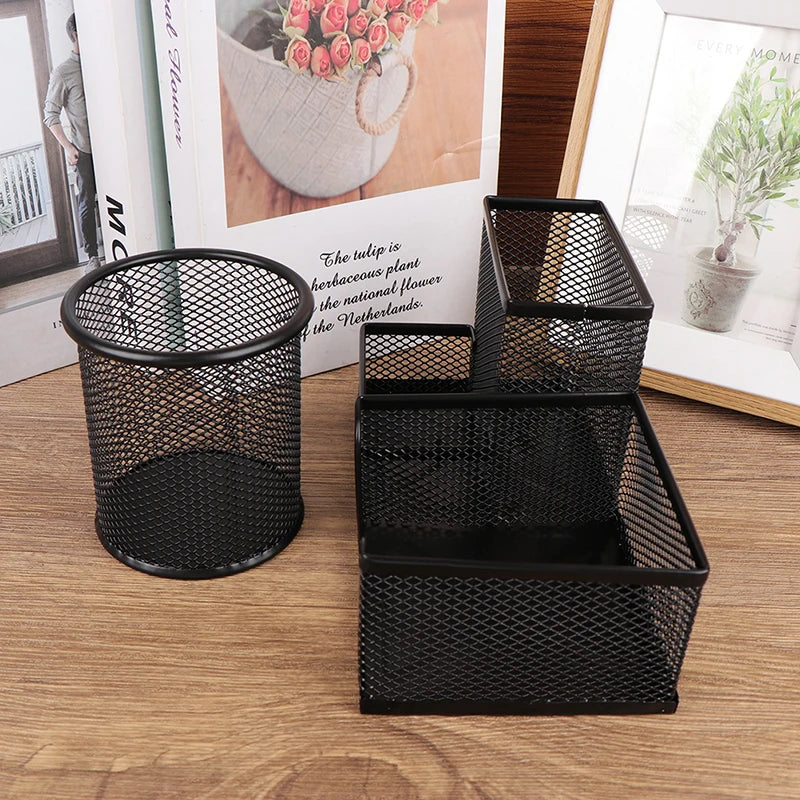 Creative Metal Desk Organizer – Pen Holder & Storage Rack Desk Organizer Babs