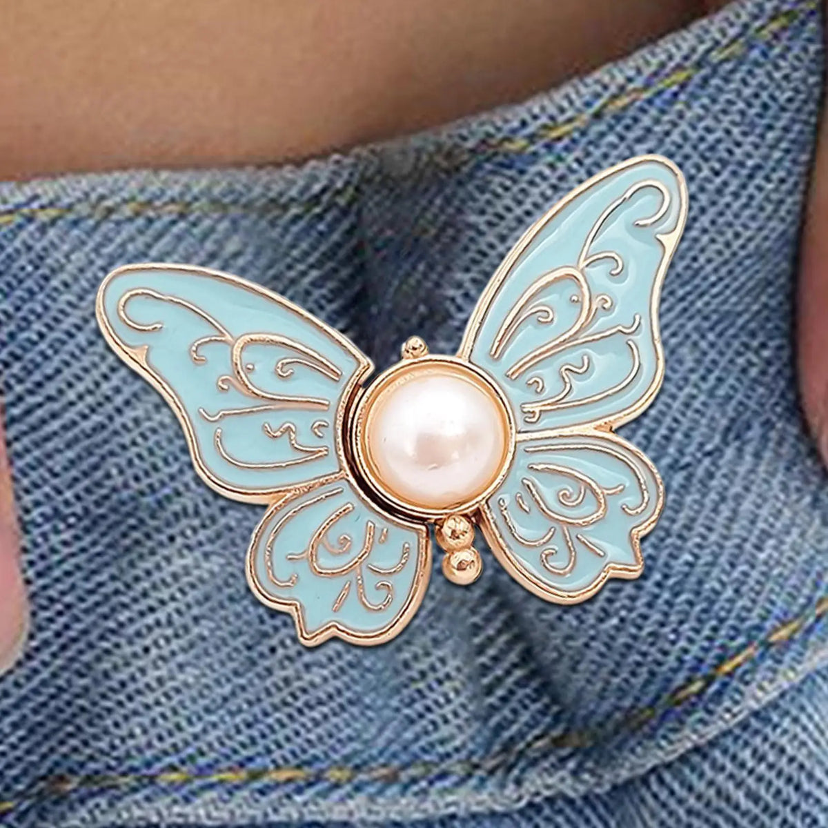 Butterfly Waist Adjuster Clips for Pants & Skirts — 8pcs Waist Adjuster Clip Babs