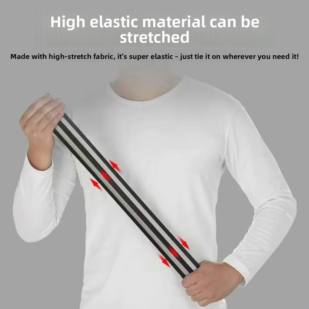 Reflective Leg Bands for Cyclists & Runners | Safety Straps Reflective Safety Bands Babs